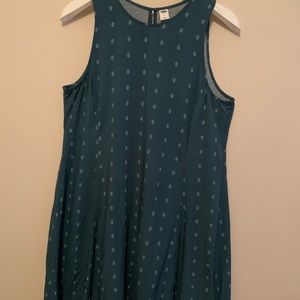 Green Patterned Dress